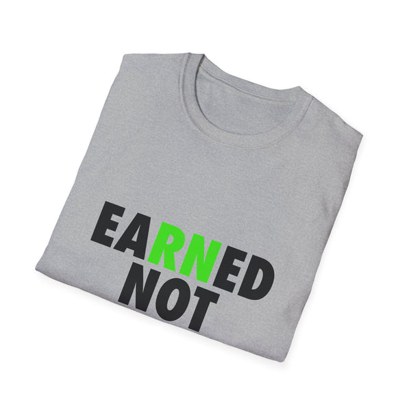 Earned Not Given - Bolt Green - Men's T-Shirt