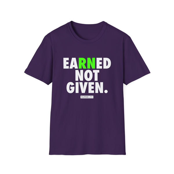 Earned Not Given - Bolt Green - Women's T-Shirt