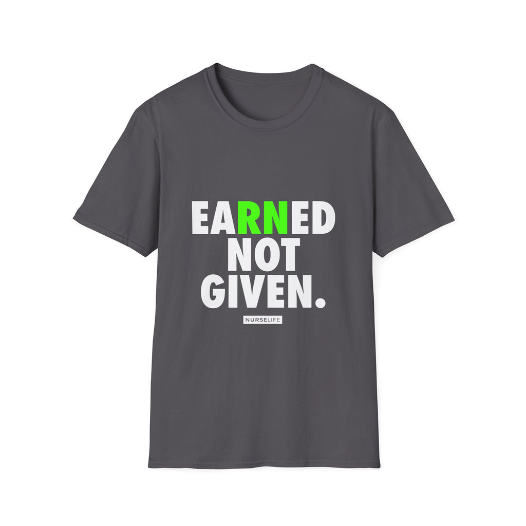 Earned Not Given - Bolt Green - Women's T-Shirt