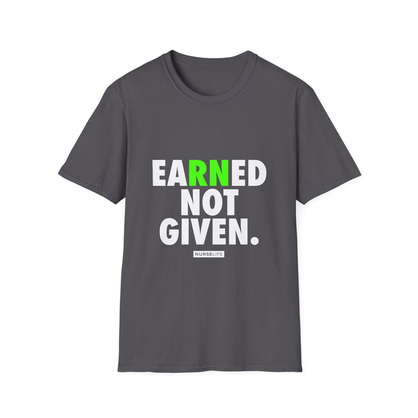 Earned Not Given - Bolt Green - Women's T-Shirt