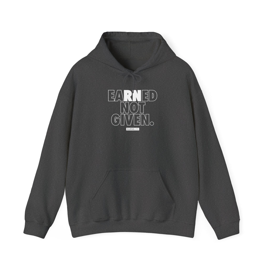 Earned Not Given - Single Color - Unisex Hoodie