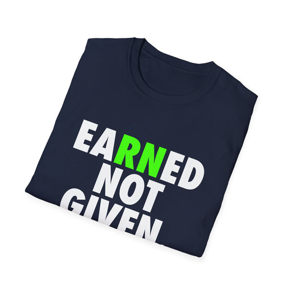 Earned Not Given - Bolt Green - Women's T-Shirt