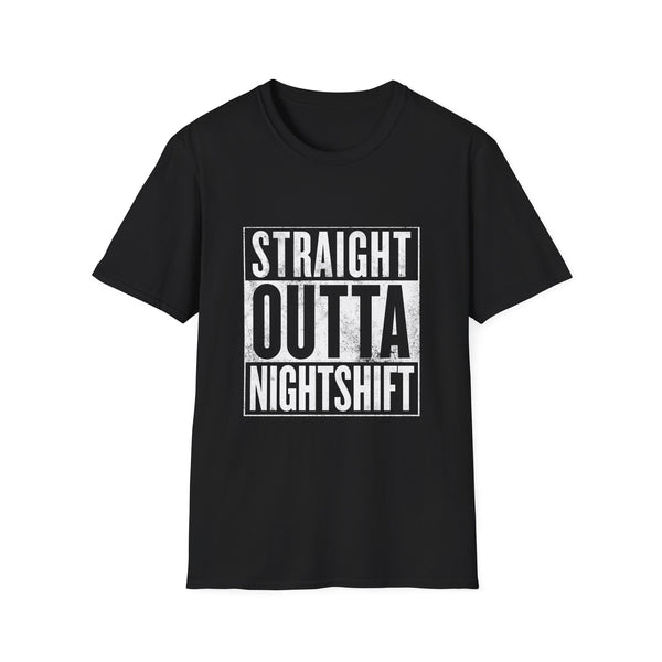 Straight Outta Day Shift - Women's T-Shirt