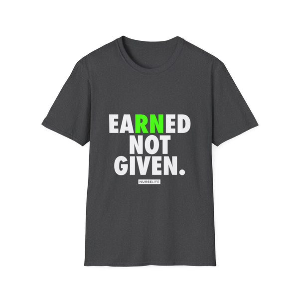 Earned Not Given - Bolt Green - Men's T-Shirt