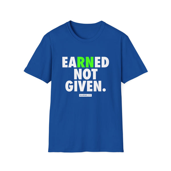 Earned Not Given - Bolt Green - Women's T-Shirt