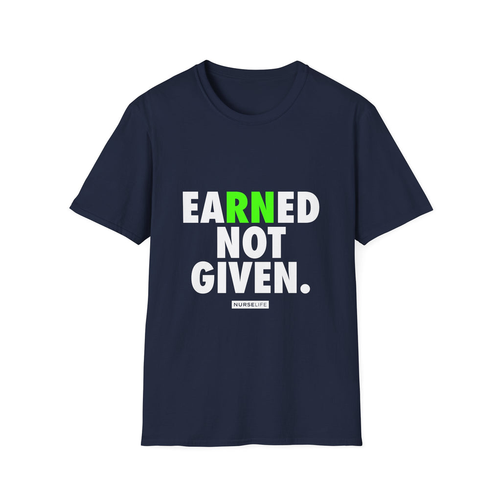 Earned Not Given - Bolt Green - Men's T-Shirt