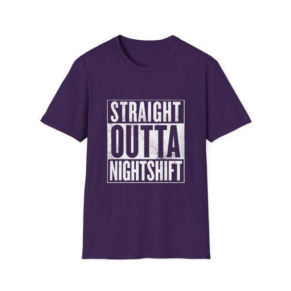 Straight Outta Day Shift - Women's T-Shirt