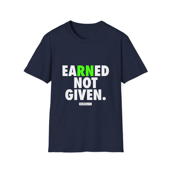 Earned Not Given - Bolt Green - Women's T-Shirt
