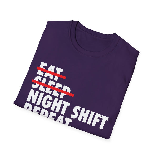 Eat, Sleep, Night Shift, Repeat - Women's T-Shirt