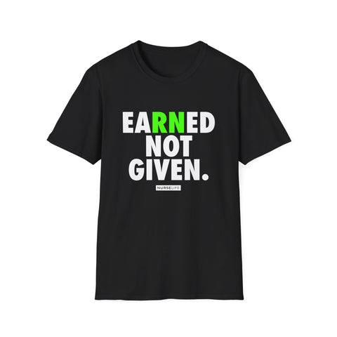 Earned Not Given - Bolt Green - Women's T-Shirt