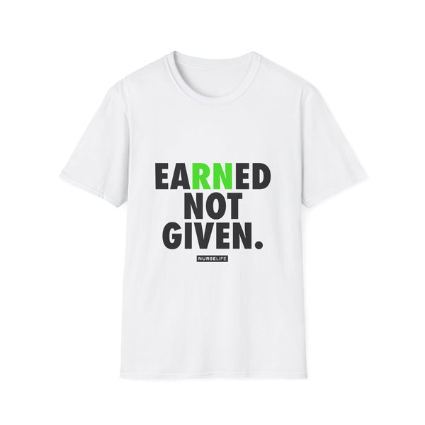Earned Not Given - Bolt Green - Men's T-Shirt