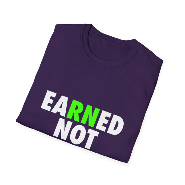 Earned Not Given - Bolt Green - Women's T-Shirt