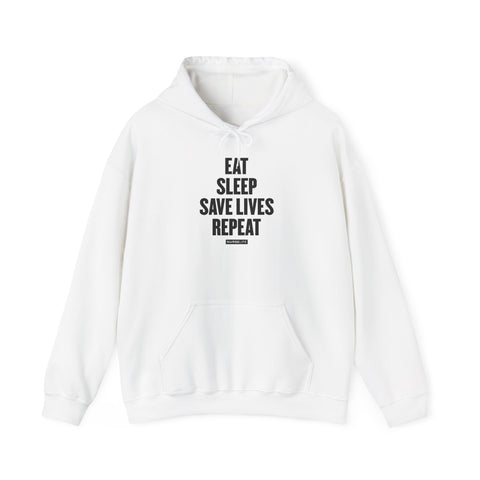 Eat, Sleep, Save Lives, Repeat - Unisex Hoodie