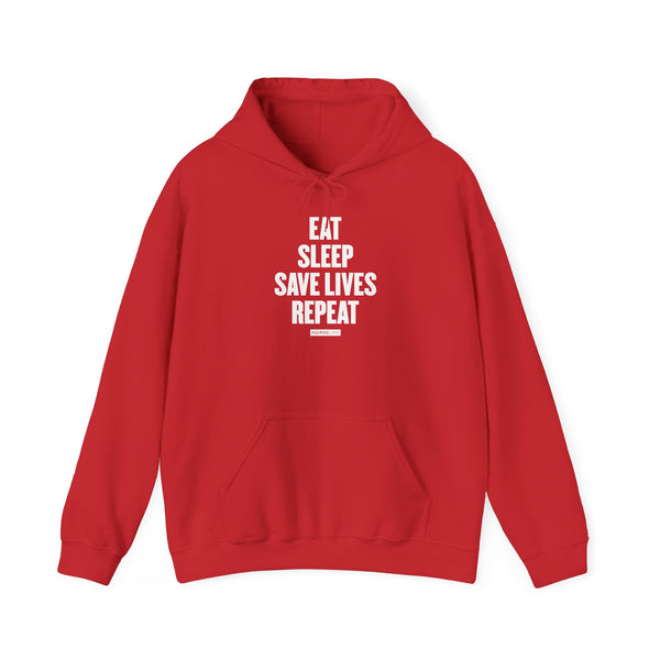 Eat, Sleep, Save Lives, Repeat - Unisex Hoodie