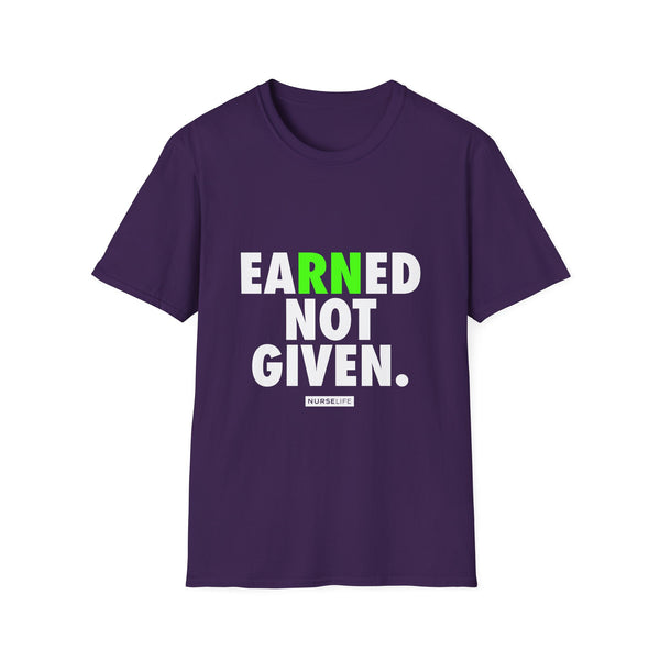 Earned Not Given - Bolt Green - Women's T-Shirt