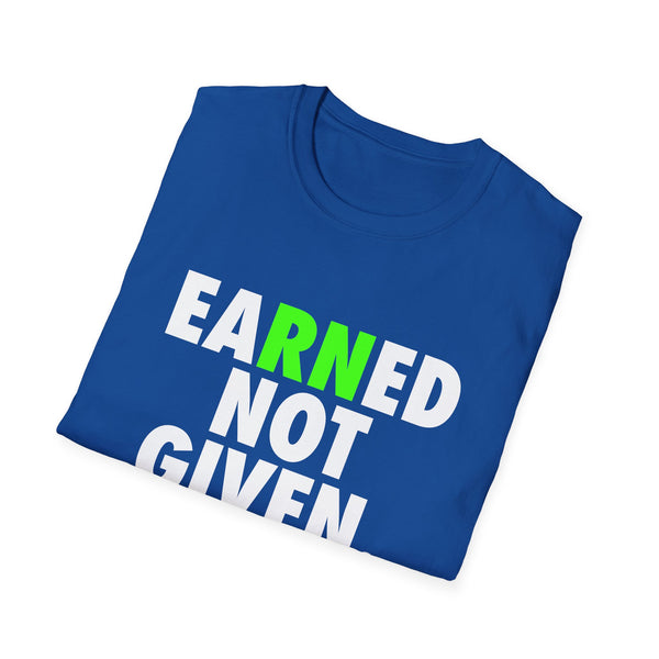 Earned Not Given - Bolt Green - Women's T-Shirt