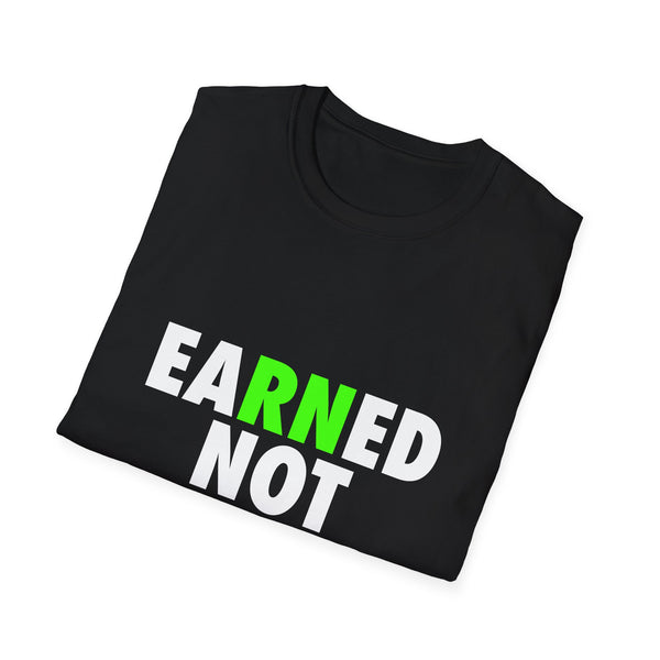 Earned Not Given - Bolt Green - Men's T-Shirt