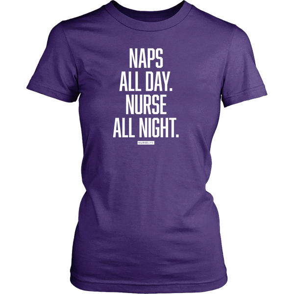 Naps All Day. Nurse All Night - NurseLife
 - 3