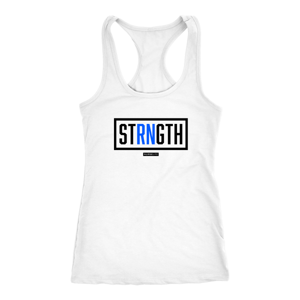 STRNGTH - Womens Racer Tank