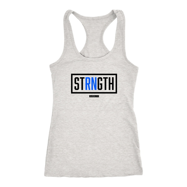 STRNGTH - Womens Racer Tank