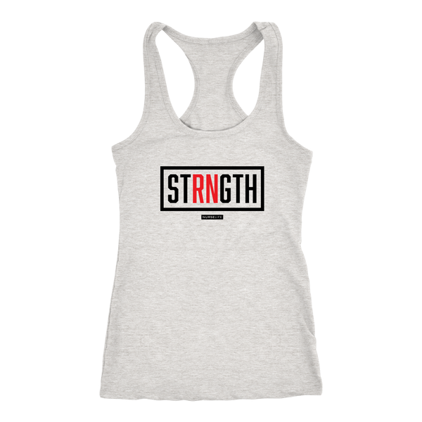 STRNGTH - Womens Racer Tank