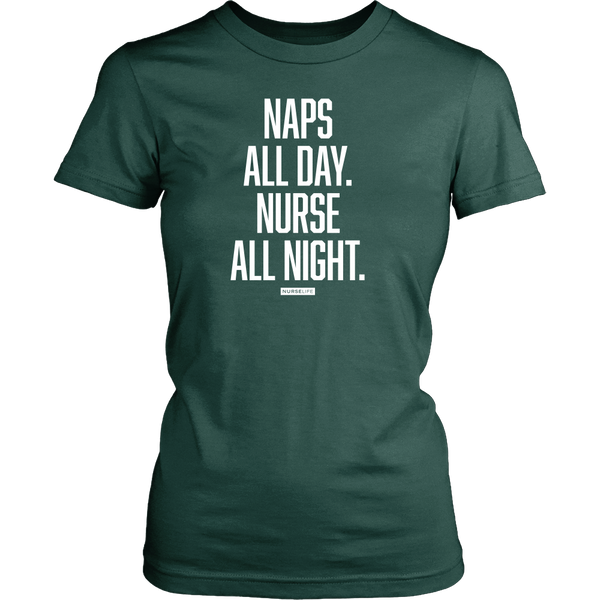 Naps All Day. Nurse All Night - NurseLife
 - 9