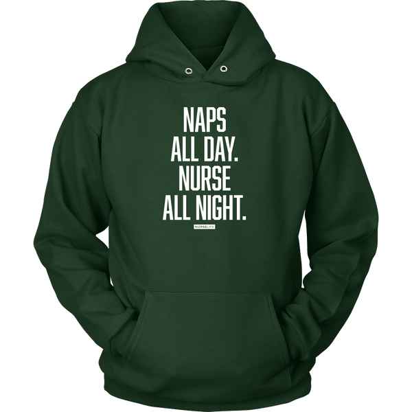 Naps All Day. Nurse All Night. - Unisex - NurseLife
 - 4