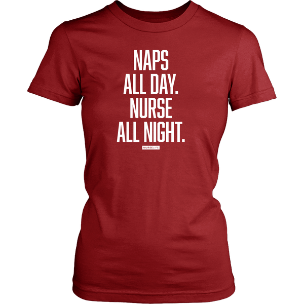 Naps All Day. Nurse All Night - NurseLife
 - 8