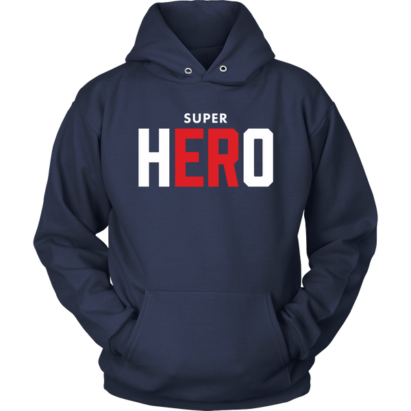 Super HERO - Unisex Hoodie - NurseLife
 - 4