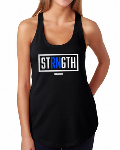 STRNGTH - Womens Racer Tank